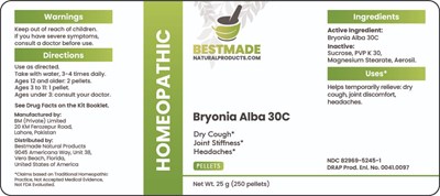 Bryonia Alba 30c (Bryonia Alba 30c (1))
